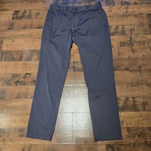 Rhone Commuter Pants Men’s 35 Iron Grey Performance Chino Golf READ